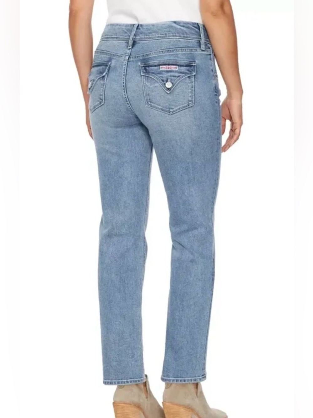 Hudson Jeans Light Blue Straight-Leg 12